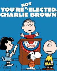 You're Not Elected, Charlie Brown