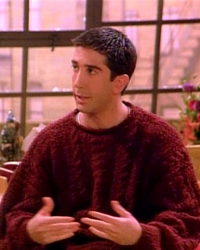 Friends, Season 1 Episode 15: The One with the Stoned Guy