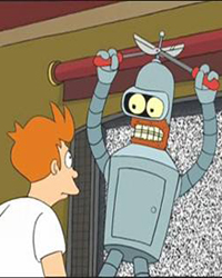 Futurama, Season 1 Episode 03: I, Roommate