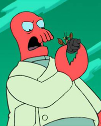 Futurama, Season 2 Episode 05: Why Must I Be A Crustacean In Love