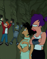 Futurama, Season 3 Episode 01: Amazon Women in the Mood