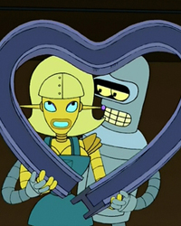 Futurama, Season 3 Episode 06: Bendless Love