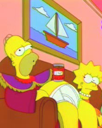 The Simpsons: Homer the Great