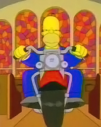 The Simpsons: Take My Wife, Sleaze