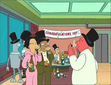 Futurama, Season 1 Episode 06: A Fishful of Dollars Trivia Quiz