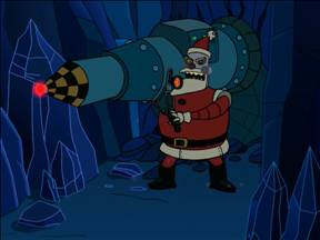 Futurama, Season 3 Episode 03: A Tale of Two Santas Trivia Quiz