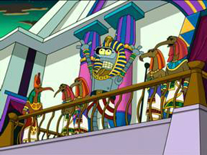 Futurama, Season 3 Episode 17: A Pharaoh To Remember Trivia Quiz