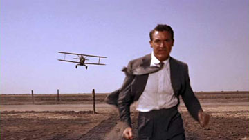 In later years, Cary Grant had to resort to racing biplanes for money.