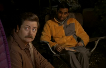 Parks and Recreation, S03E08: Camping Trivia Quiz
