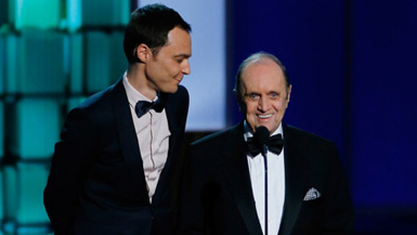 Not to be mean, but why are you giving me an Emmy for Big Bang Theory instead of Newhart?