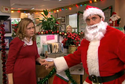 The Office, S06E13: Secret Santa Trivia Quiz